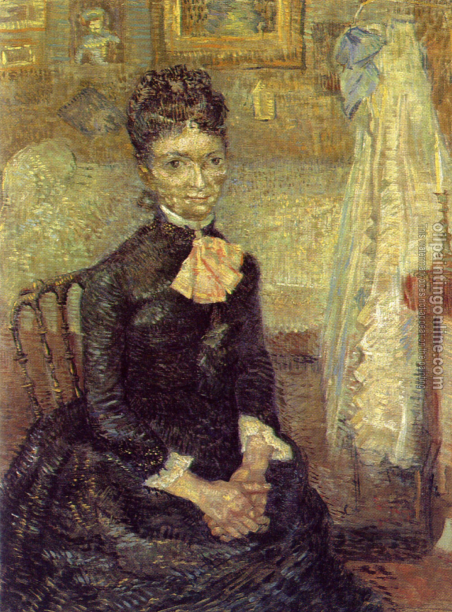 Gogh, Vincent van - Lady,Sitting by a Cradle